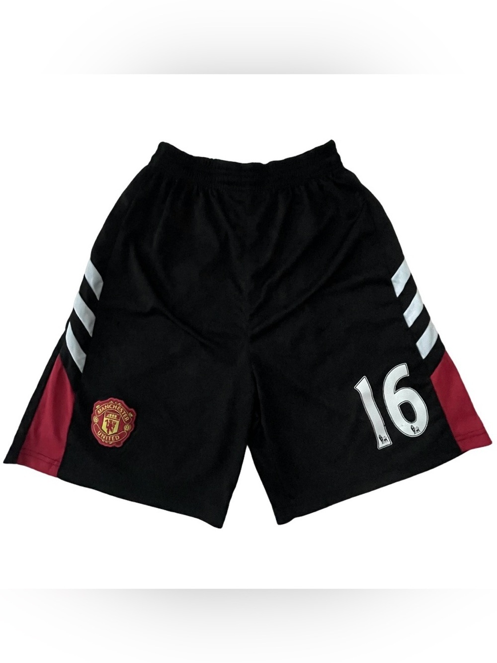 adidas Manchester United Carrick #16 Soccer Jersey & Shorts Set Men’s Size L - Picture 12 of 16